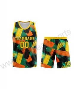 High Quality Custom Basketball Uniforms Set Sports Wear Basketball Uniform Breathable <b>Light</b> Wight Basketball Uniform - Product Image 3
