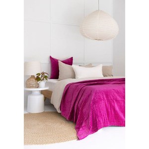Couette en velours indien couvre-lit bohème bohème velours jeter couette à la main velours Kantha couette - Product Image 4
