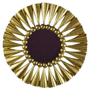 Miroirs muraux design d'aspect haut de gamme avec finition plaquée très design Décor d'hôtel à la maison Miroirs suspendus Miroir mural design - Product Image 1