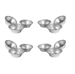 Sartén de aluminio para cupcakes, 6 piezas, recubrimiento de plata, para hornear, de India, venta al por mayor - Product Image 4