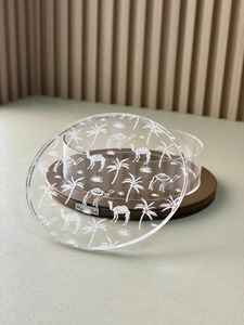 Sahara Glow Mother Pearl Lacquer Square Wood Candy Box Traditional Arabic Festive Decor Food <b>Storage</b> Freshness Preservation - Product Image 3