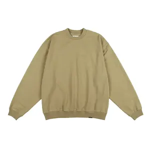 Sudadera de algodón con media cremallera y manga larga vintage estampada personalizada para hombre, sudaderas con capucha lisas bordadas de fabricante de otoño digital - Product Image 3