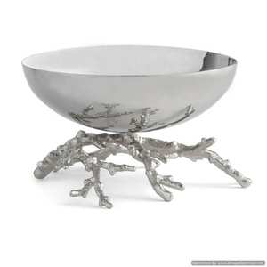 Fantaisie Nouveau Design Décoration De Luxe Taille Unique De Luxe Moderne Blanc Couleur Décoration De Service 3 Bols Ensemble Blanc et Brun Couleur Ombre - Product Image 6