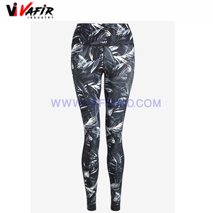 Leggings de gymnastique de qualité supérieure de Alpha C Apparel Design unique de style bosse vente chaude au Pakistan avec tissu tricoté à logo de taille - Product Image 3