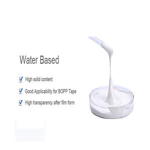 Nouvelle colle adhésive acrylique à base d'eau pour emballage d'impression disponible au dernier prix du marché - Product Image 1