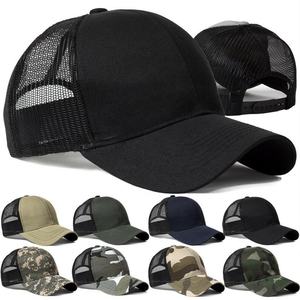 Nuevo diseño, venta al por mayor, gorra de béisbol Juvenil/logotipo personalizado, gorra de béisbol de moda de verano para hombres, gorra de 6 paneles con malla de poliéster a los lados y parte trasera - Product Image 5