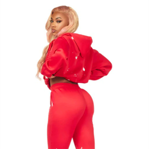 ชุดวอร์มผู้หญิงแบบเรียงซ้อนกันน้ำหนักเบาระบายอากาศได้ดีเหมาะสำหรับดีไซน์สั่งตัดและใส่สบาย - Product Image 2