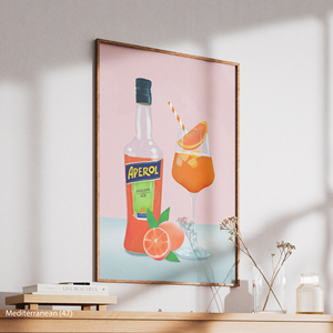 Modern Mediterranean Still Life Decor with Wood <b>Frame</b> Premium Canvas Art - Product Image 4