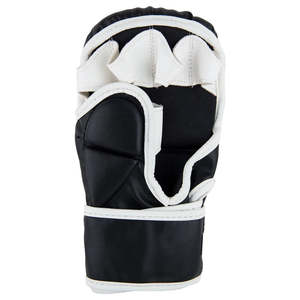 Vente en gros de gants MMA de haute qualité fermeture antidérapante à enfiler logo personnalisé et impression en cuir synthétique véritable de qualité supérieure - Product Image 4