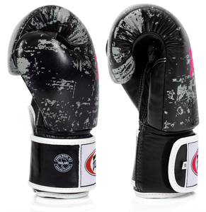 Guantes de Boxeo Muay Thai Fairtex Dark Cloud de Primera Calidad, Tamaños 8oz, 12oz y 16oz para Entrenamiento Deportivo de MMA y Sparring - Product Image 1