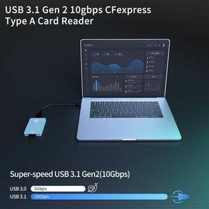 USB 3.1 Gen2 10Gbps CFexpress tipo un lettore di schede portatile in alluminio CFexpress scheda di memoria adattatore - Product Image 6