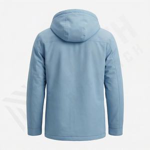 Abrigo de Invierno Estilo Casual Chaqueta de Cuero Vintage Parkas Oumor Moda Otoñal Larga Cálida con Bolsillos Térmica Aislante Cortavientos - Product Image 2