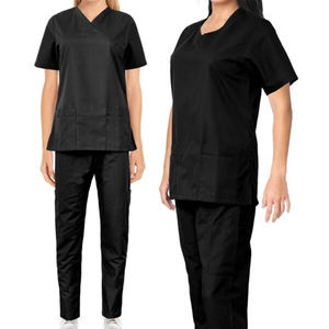 Conjuntos de fregado de alta calidad para mujer, resistente a las arrugas Spandex/poliéster, traje de enfermera, uniformes médicos de enfermería, uniformes de Hospital - Product Image 3