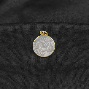 Capricorne signe du zodiaque personnalisé 925 argent et plaqué or pendentifs fins collier à breloques bijoux cadeau unisexe en gros - Product Image 2