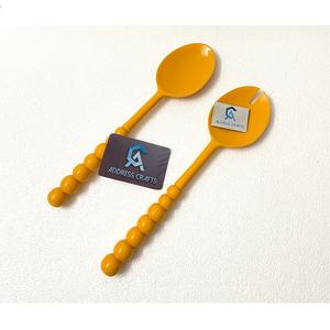 Juego de Servidores de Ensalada de Resina Ecológica Versátil a Precio de Mayoreo, Diseño Único en Espiral, Agarre Cómodo, Apto para Lavavajillas, 12 Pulgadas - Product Image 5