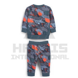 Wholesale Custom Latest Polyester Made Baby <b>Boy</b> Track <b>Suit</b>/Winter Wear Best Quality <b>Cheap</b> Kids Sweat <b>Suit</b> - Product Image 6