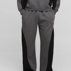 Conjunto Deportivo Casual para Hombre, Cómodo y Relajado, con Diseño de Bloques de Color, para Compradores al por Mayor / Diseño Urbano - Product Image 4