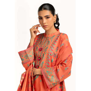 IUSTKSD-1241 Traje Casual de 3 Piezas con Tejido Jacquard Teñido - Product Image 3