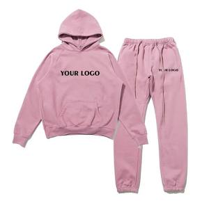 Ensemble de sweats à capuche oversize à manches longues séchage rapide respirant solide OEM usine sweats à capuche 100% coton pour hommes - Product Image 5