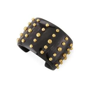 Brazalete de Cuerno Natural Ecológico Hecho a Mano, Brazalete de Cuerno de Búfalo Pulido, Joyería Étnica Duradera y Sostenible para Mujer al por Mayor - Product Image 2
