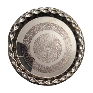 Platos decorativos de latón, plato de comedor, bandeja de boda, regalo - Product Image 1