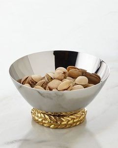 Tazón Decorativo de Metal Premium con Acabado Pulido y Detalles Intrincados, Apto para Decoración del Hogar Moderna o Tradicional - Product Image 2