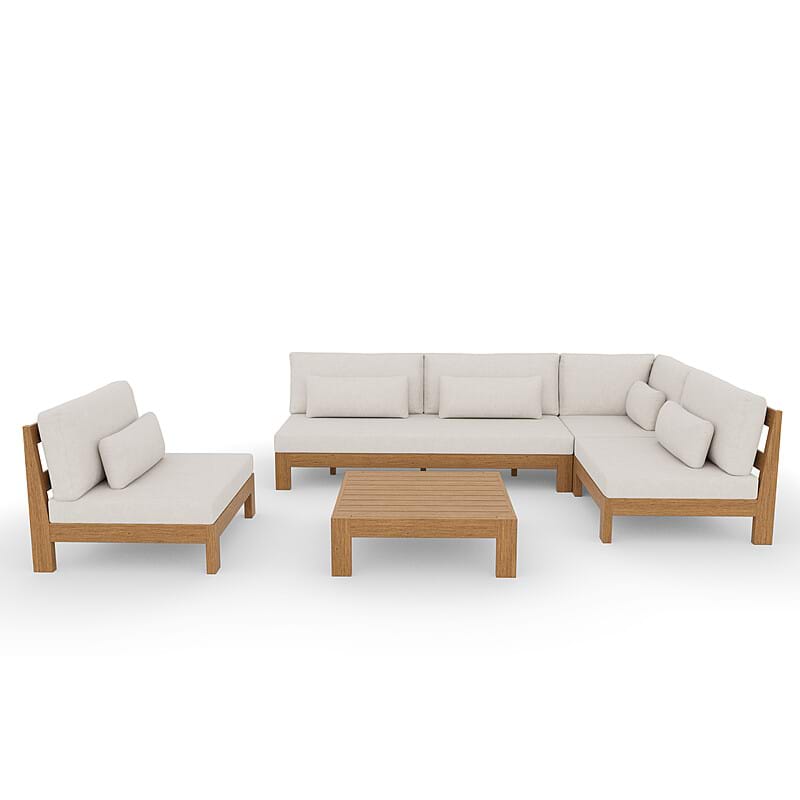 Outdoor Garden L Shaped Sofas Durable Stylish Seating - Main Image