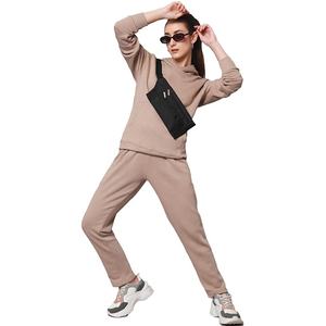 Conjuntos Deportivos Personalizados al por Mayor para Mujer, Conjunto Deportivo de Gimnasio, Conjunto de Sudadera y Pantalones Deportivos de Manga Larga para Mujer - Product Image 5