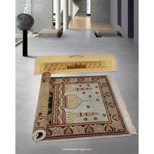 Premium Quality Handwoven Wool Prayer <b>Rug</b> with Traditional Floral Patterns for Islamic Prayer Meditation Home Use Available Sale - Product Image 3
