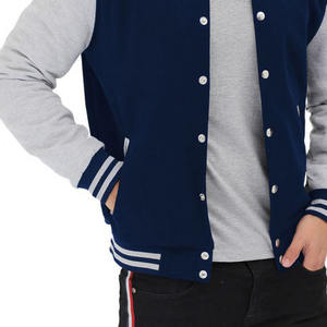 Chaqueta universitaria de lana de alta calidad para hombre de fabricación profesional con cuello con capucha y patrón de letras estilo informal para la temporada de invierno - Product Image 6