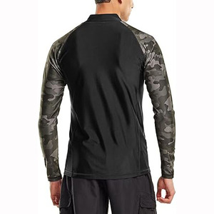 <b>Men's</b> MMA BJJ Rash Guard Full Sleeve Breathable <b>Compression</b> <b>Shirt</b> Heat-Transfer Printed Quick Dry UPF50 Eco-Friendly Training - Product Image 4