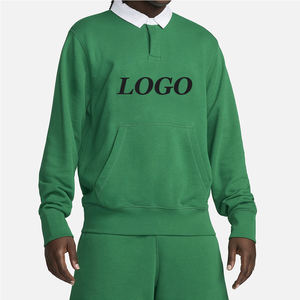 เสื้อสเวตเชิ้ตคอลูกเรือผ้าคอตตอน100% สำหรับผู้ชายทรงเข้ารูปปกติโลโก้ตามสั่ง - Product Image 1