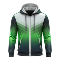 Mode Running Sublimation Outdoor Zip up Hooded Sweat Suits Survêtement Veste Hommes Full Zipper Hoodie