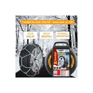 Cadena para neumáticos de nieve 215/50r18 Pasajero SUV Tipo X Fácil montaje - Product Image 2