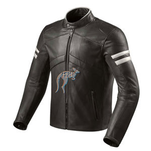 Chaquetas de Cuero para Motociclismo, Calidad Premium, Piel de Vaca Canguro, para Todas las Tallas, Hechas en Pakistán, Ropa de Motociclista, Perforadas - Product Image 2