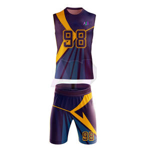 Nuevo Conjunto de Uniforme de Compresión 7v7 Elegante, 100% Poliéster, Hecho con Tela de Alto Rendimiento, Colores Personalizados, Duradero, Transpirable y Ligero - Product Image 2