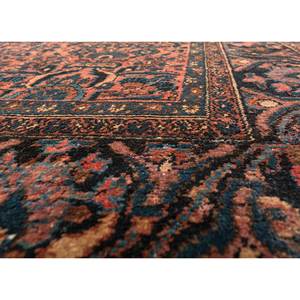 พรมขนสัตว์ถักมือสีเทาและสีดำ รุ่น Aalam Pae-5388 ลายเมดัลเลียนสไตล์คิลิม ทอแบบแบน เหมาะสำหรับตกแต่งบ้าน ห้องโถง ห้องตัวอย่าง ทำจากปอกระเจา - Product Image 3