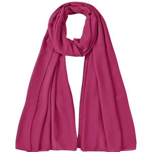 ฮิญาบผู้หญิงมุสลิมสีพื้นสวมใส่สบายดีไซน์ล่าสุด - Product Image 1