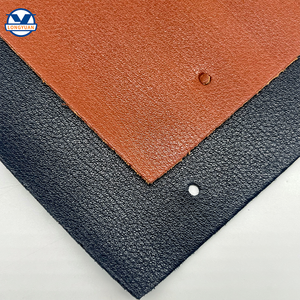 Couro sintético revestido Eco-friendly Matte <span class=keywords><strong>DMF</strong></span>-<span class=keywords><strong>Free</strong></span> Sapatos em relevo fáceis de limpar com Backing Reciclável Impregnação Profunda - Product Image 1