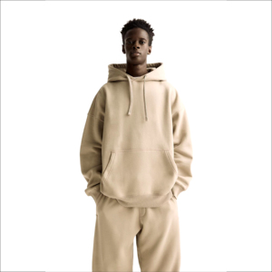 Conjunto de sudadera de lana personalizada con estampado unisex para hombre, ropa de invierno, conjuntos de 2 piezas, pantalones de chándal con capucha de algodón 100%, chándal de talla grande - Product Image 2