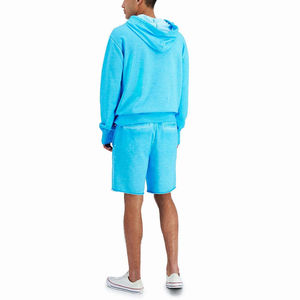 Nouvelle arrivée de vêtements pour hommes Ensemble de sweats à capuche Ensemble de shorts taille personnalisée Fabriqué au Pakistan Ensemble de shorts personnalisés entretenus par des fabricants d'équipement d'origine Meilleur prix - Product Image 4
