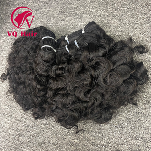 Paquetes de cabello humano vietnamita virgen crudo rizado birmano sin máquina de enredos trama doble todos los colores adecuados - Product Image 5