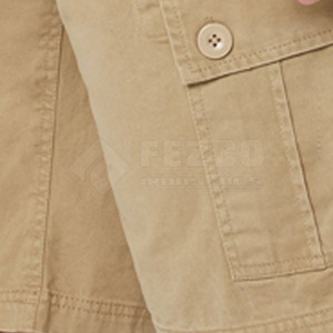 Pantalones cortos ligeros al por mayor para hombres, pantalones cortos cómodos para hombres, pantalones cortos de cintura elástica para hombres, pantalones cortos de carga para venta en línea - Product Image 6