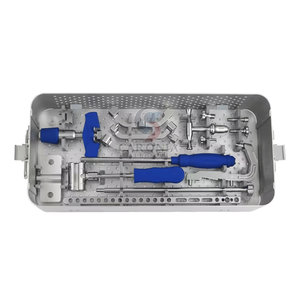 Juego de instrumentos de enclavamiento de fémur para tibia de acero inoxidable de alta calidad de diseño profesional 2024 - Product Image 2