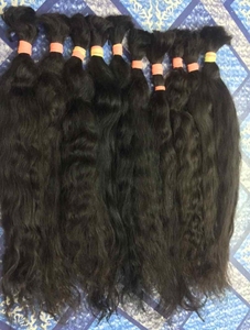 Temple indien du Sud Vierge Remy Trame Cheveux 100% Extension de Cheveux Humains Non Transformés Style Ondulé Bundles - Product Image 3