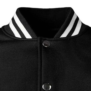 Ropa de hombre chaquetas estilo de calle alta de Pakistán OEM logotipo personalizado Letterman College chaqueta de béisbol para los hombres Material de lana - Product Image 4