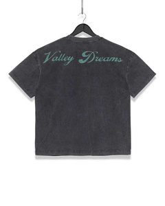 T-shirts oversize 100% coton personnalisés OEM pour hommes, impression DTG en polyester/coton de haute qualité, lavés au soleil et délavés à l'acide - Product Image 2