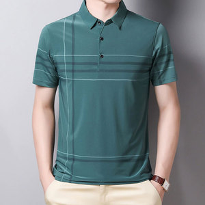 Polo homme premium, confortable, en mélange de coton, chemise décontractée, design personnalisé, vêtements de mode pour la vente en gros - Product Image 2