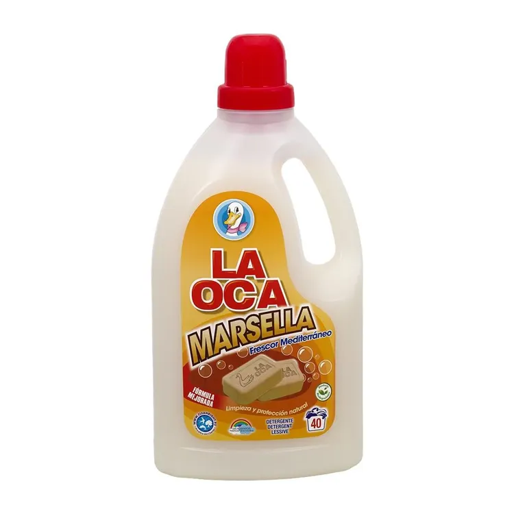 Meilleure offre sur Marseille Essence "LA OCA MARSELLA" Bouteille de détergent à lessive liquide de 2 litres du principal fournisseur