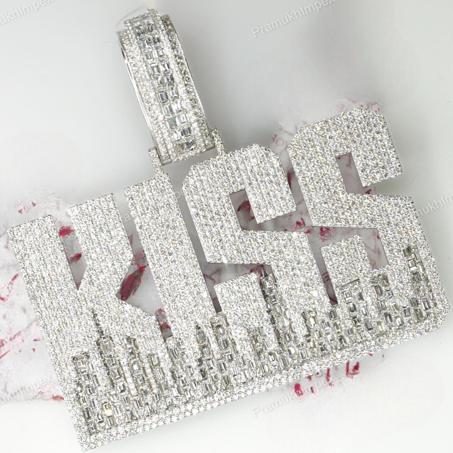 White Gold Plated